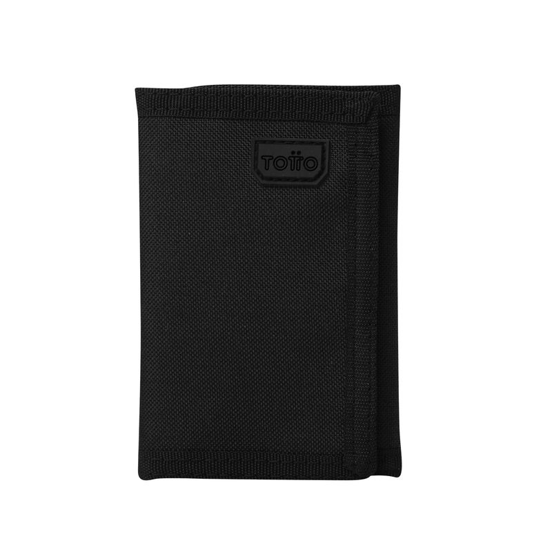 TOTTO - Billetera Rfid Para Hombre Negro Riva Can Totto