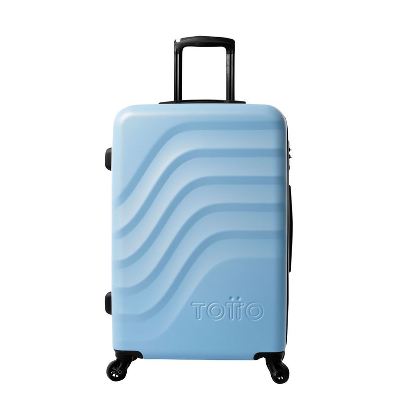 TOTTO - Maleta De Viaje Bodega 23 Kg Rígida Bazy M Azul Claro Totto