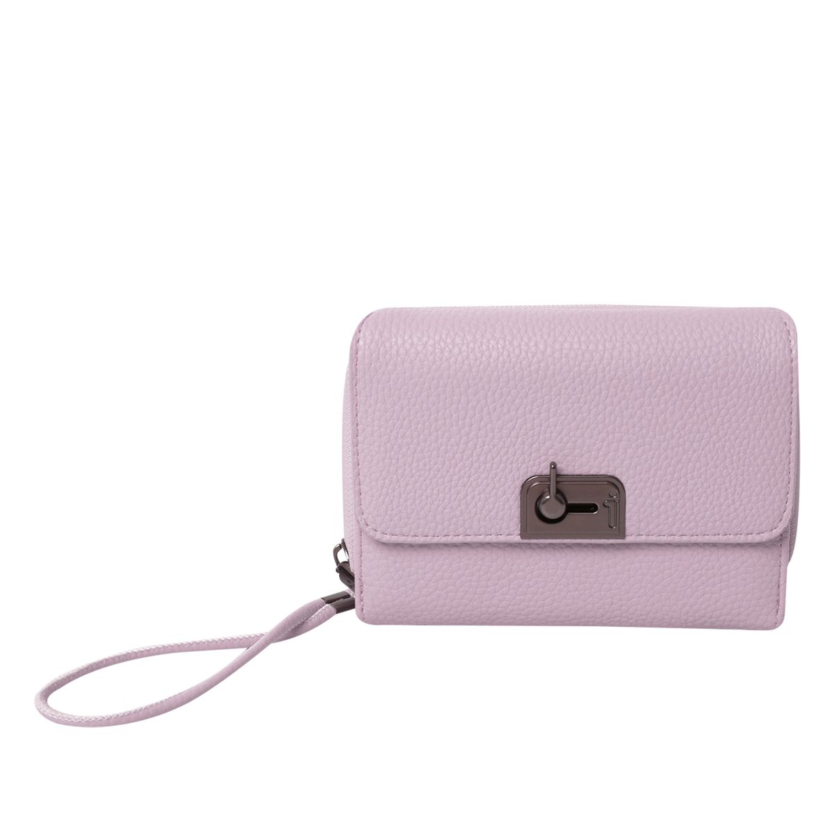 TOTTO - Billetera Rfid Para Mujer Violeta Claro Smooth Cri Totto