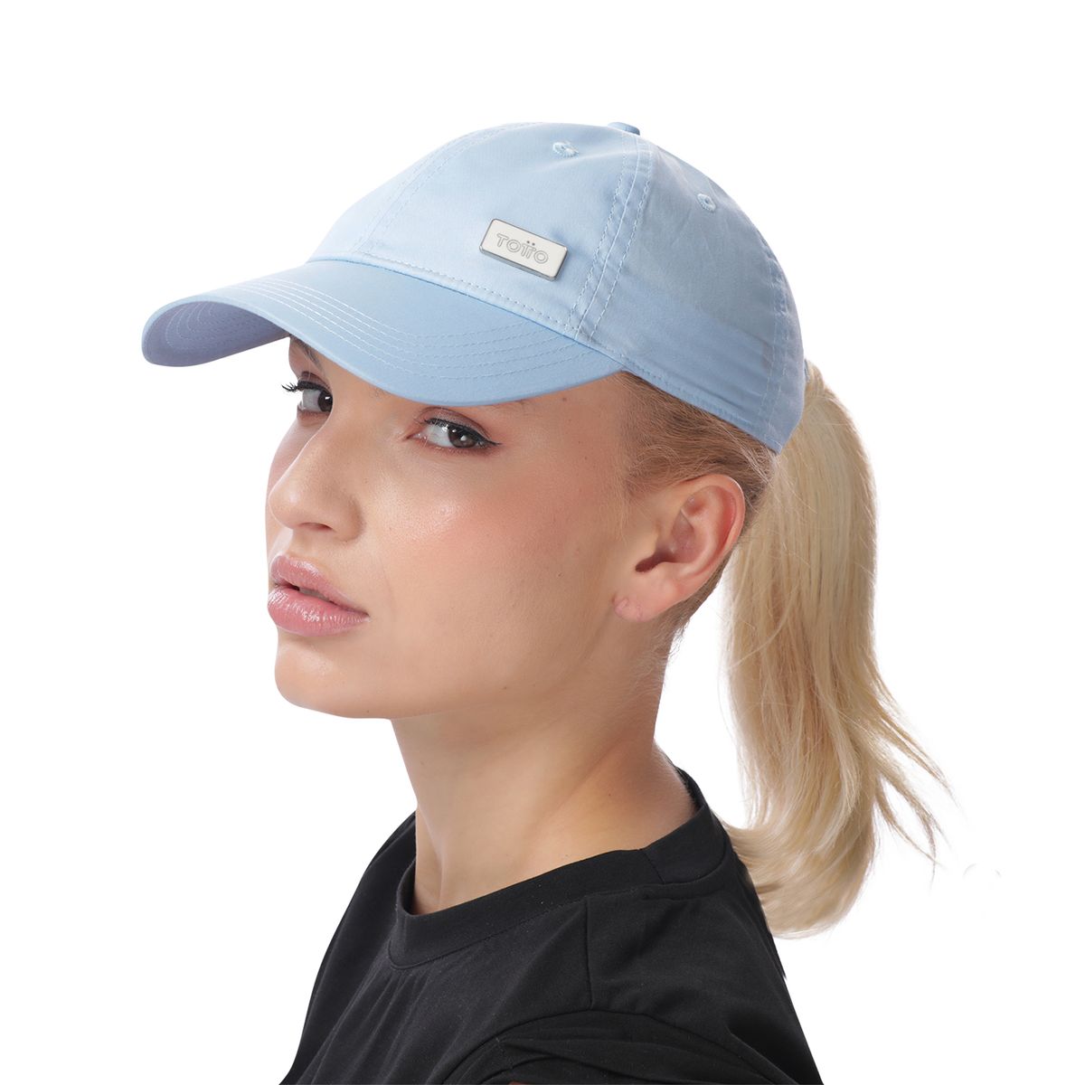 TOTTO - Gorra Beisbolera Para Mujer Azul Claro Forsitia Totto