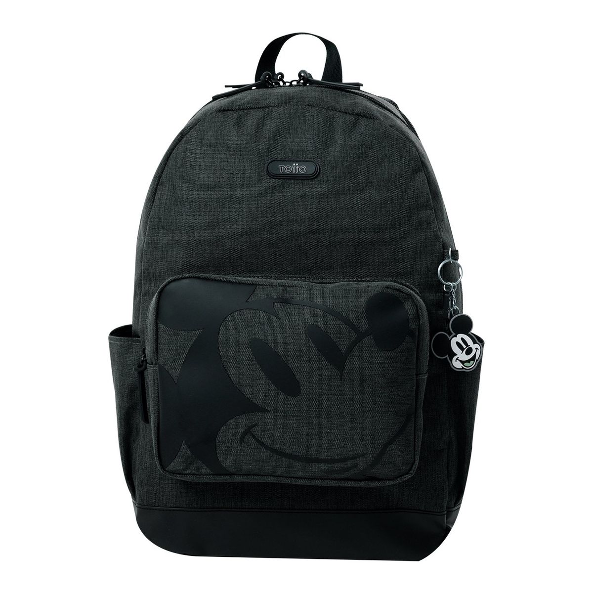 TOTTO - Morral Mochila Para Hombre Porta Pc Mickey Melange Totto