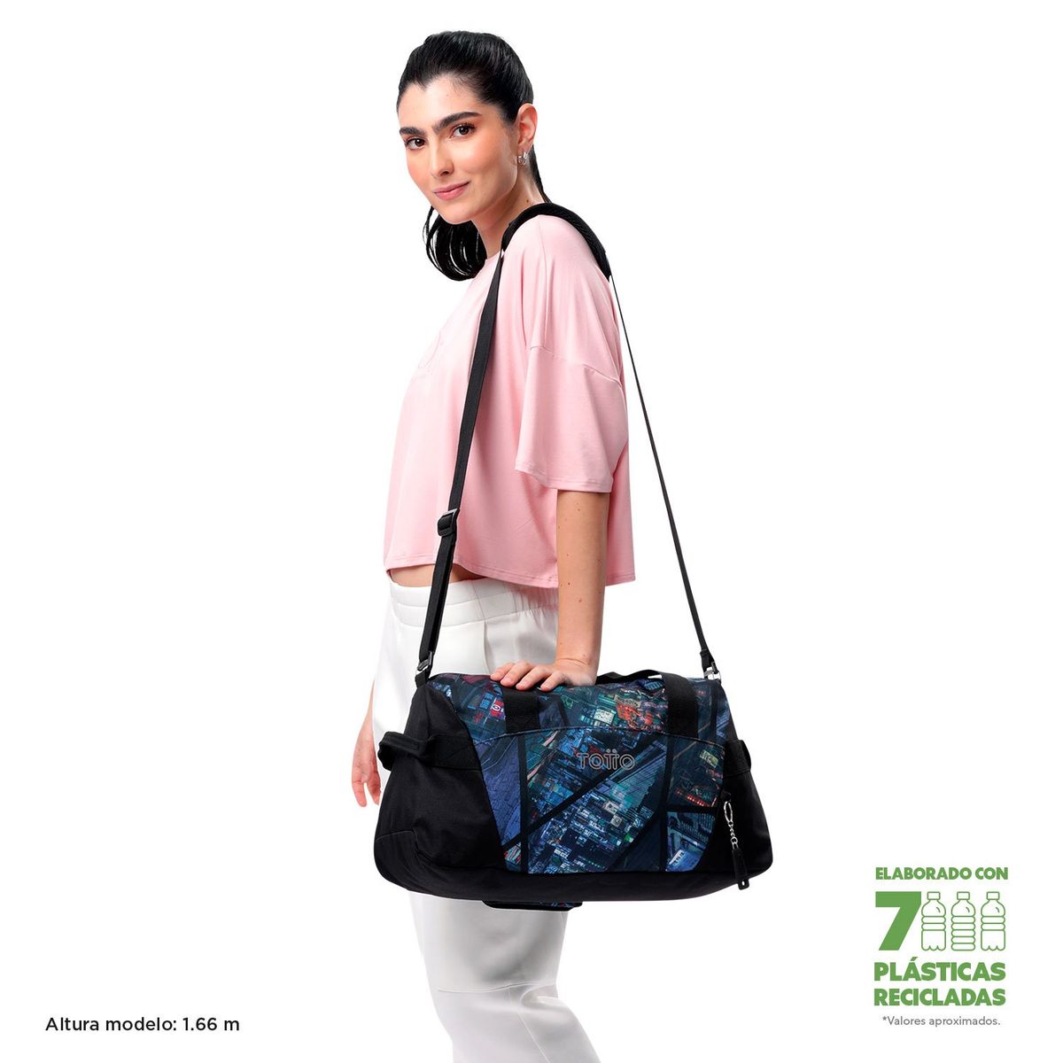 TOTTO - Tula Deportiva Para Mujer Azul Active Pro Totto