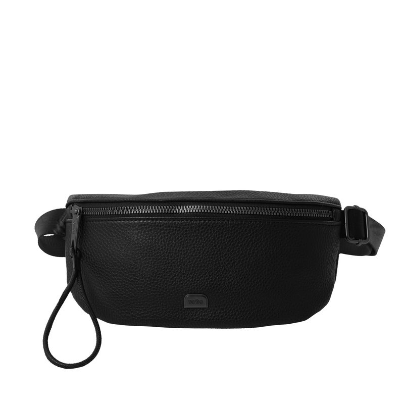 TOTTO - Canguro Riñonera Para Mujer Negro Smooth Totto