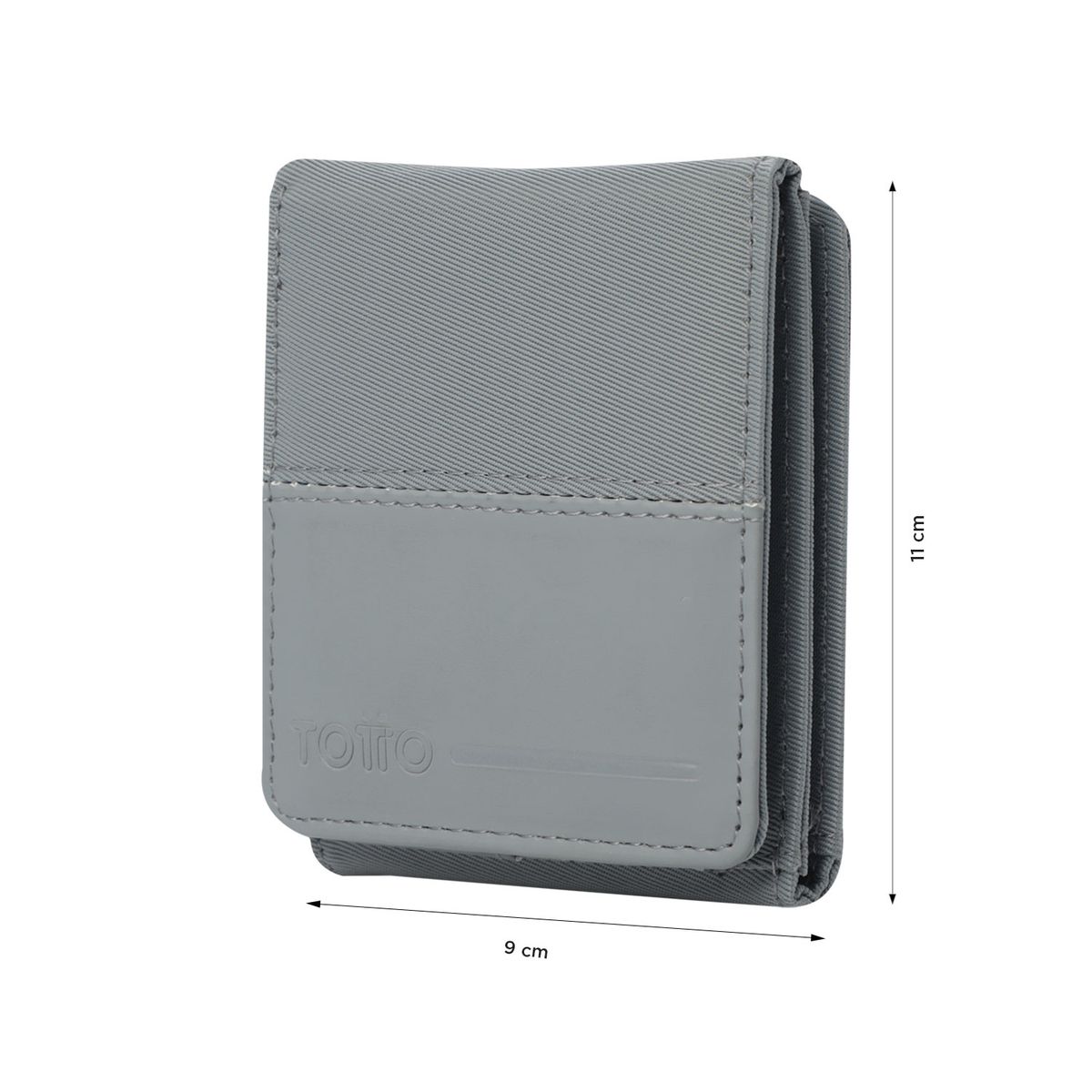 TOTTO - BILLETERA ERMAC 3.0 Gris oscuro