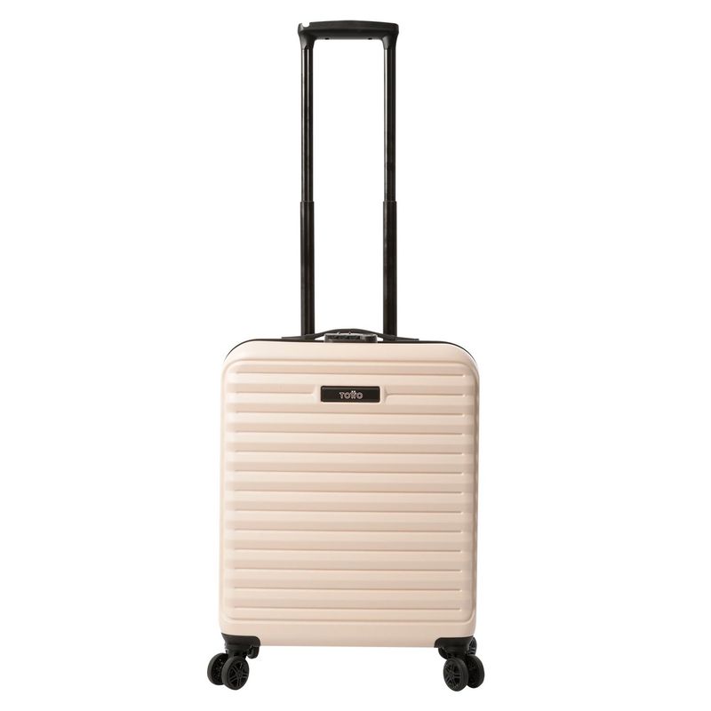 TOTTO - Maleta De Viaje Cabina 10 Kg  rígida Helios Rosa Claro Totto