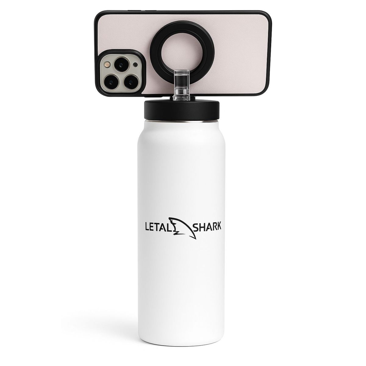 GENERICO - Termo con soporte magnetico para celular botella deportiva FK15-34