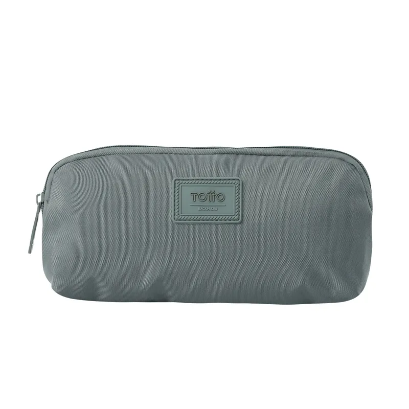 TOTTO - Multiuso Cartuchera Para Mujer Gris Oscuro Trik Totto