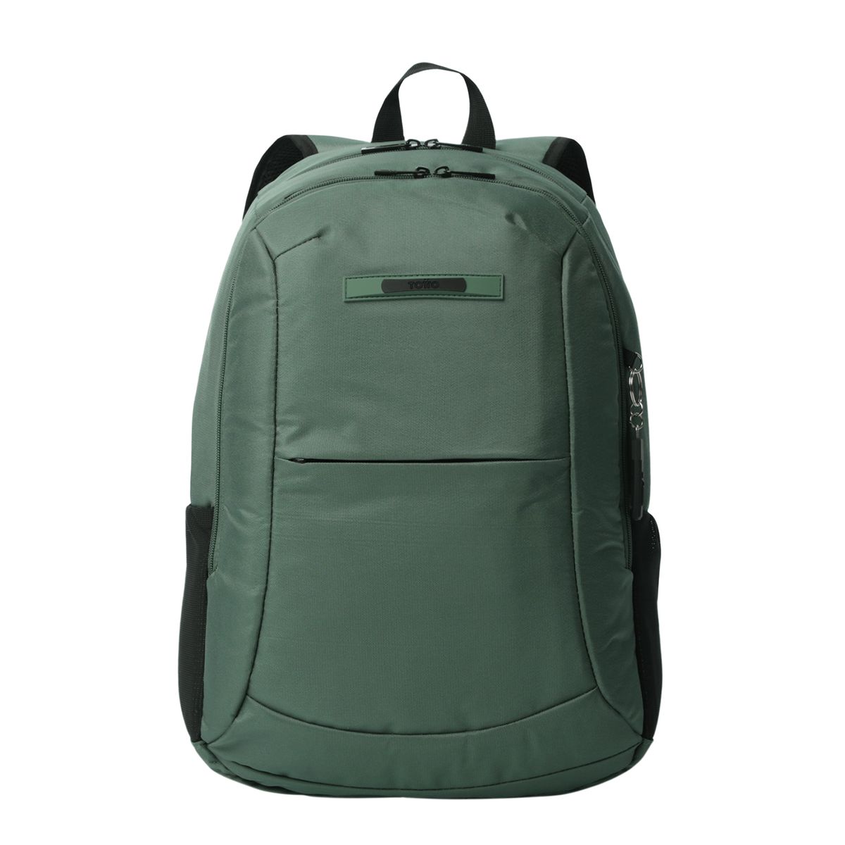 TOTTO - Morral Mochila Para Hombre Porta Pc Verde Austtin Totto