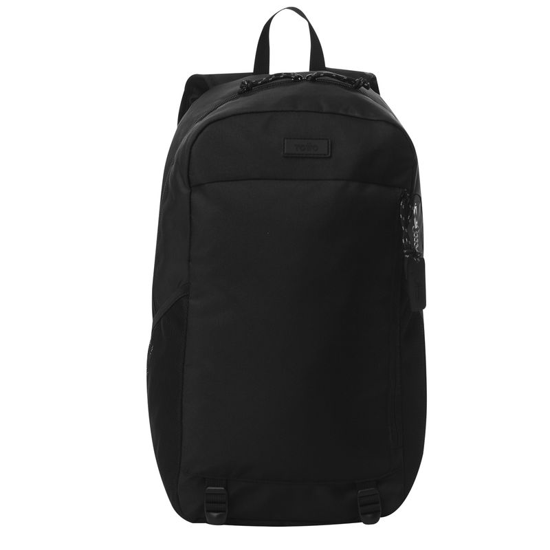TOTTO - Morral Mochila Para Hombre Porta Pc Negro Rambo Totto