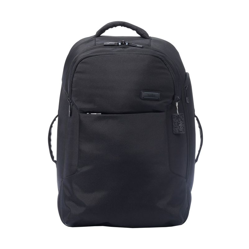 TOTTO - Morral Mochila de Viaje Para Hombre Negro Convey Totto