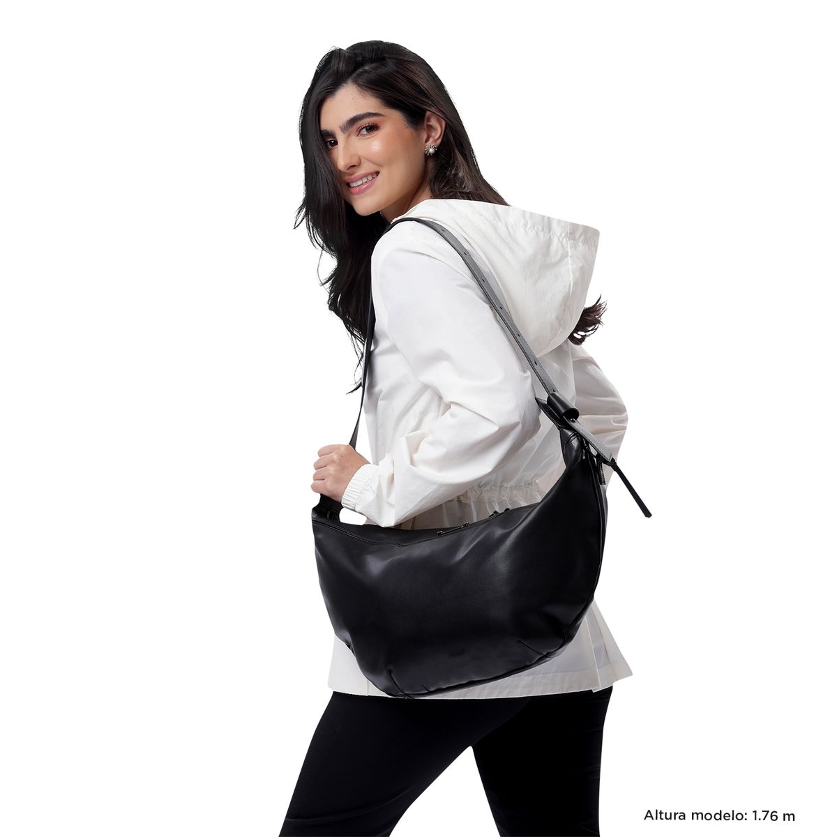 TOTTO - Bolso Cartera portallaves Para Mujer Negro Toscana M Totto