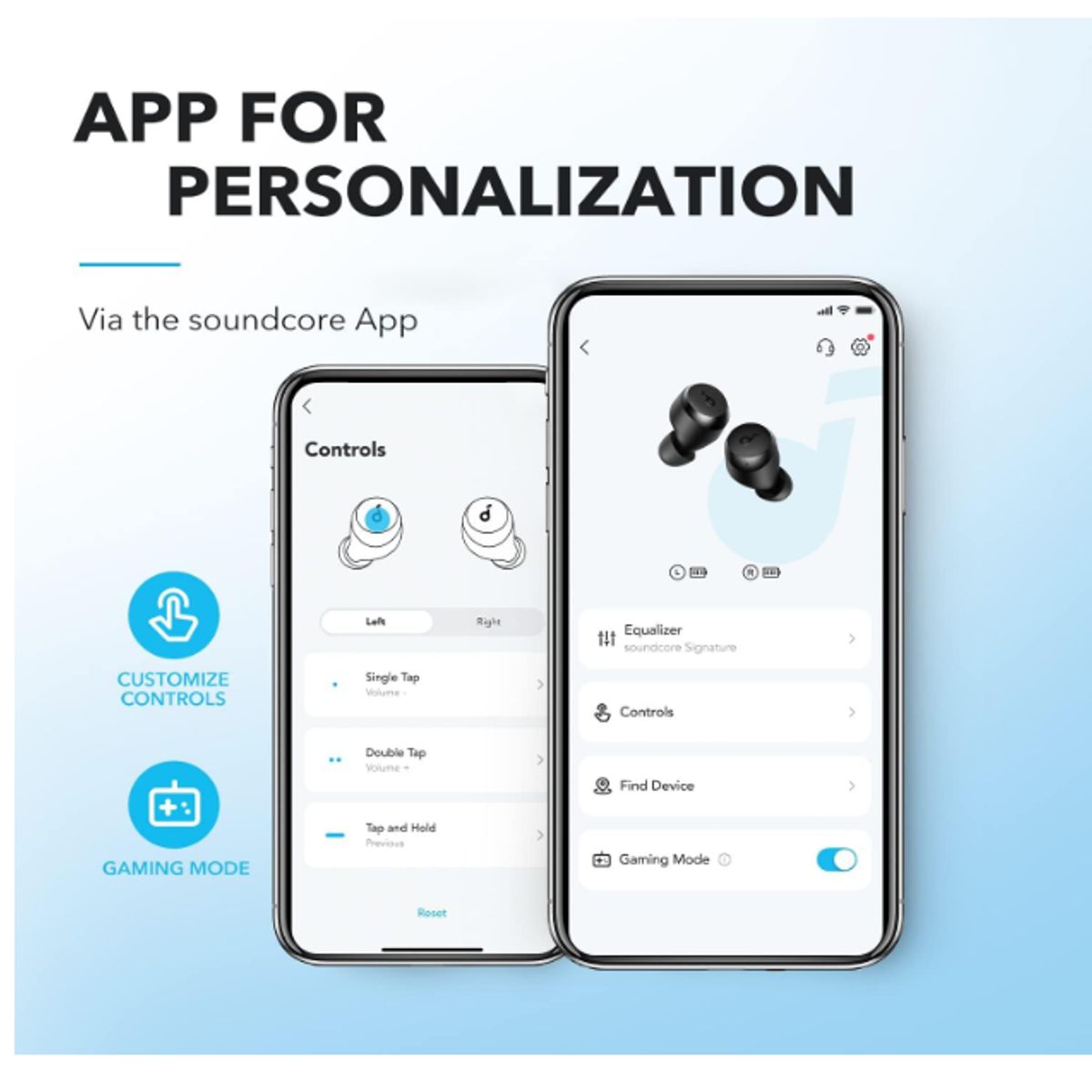 SOUNDCORE - Auriculares Bluetooth Anker Soundcore A20i Bass Up Ipx5 negros