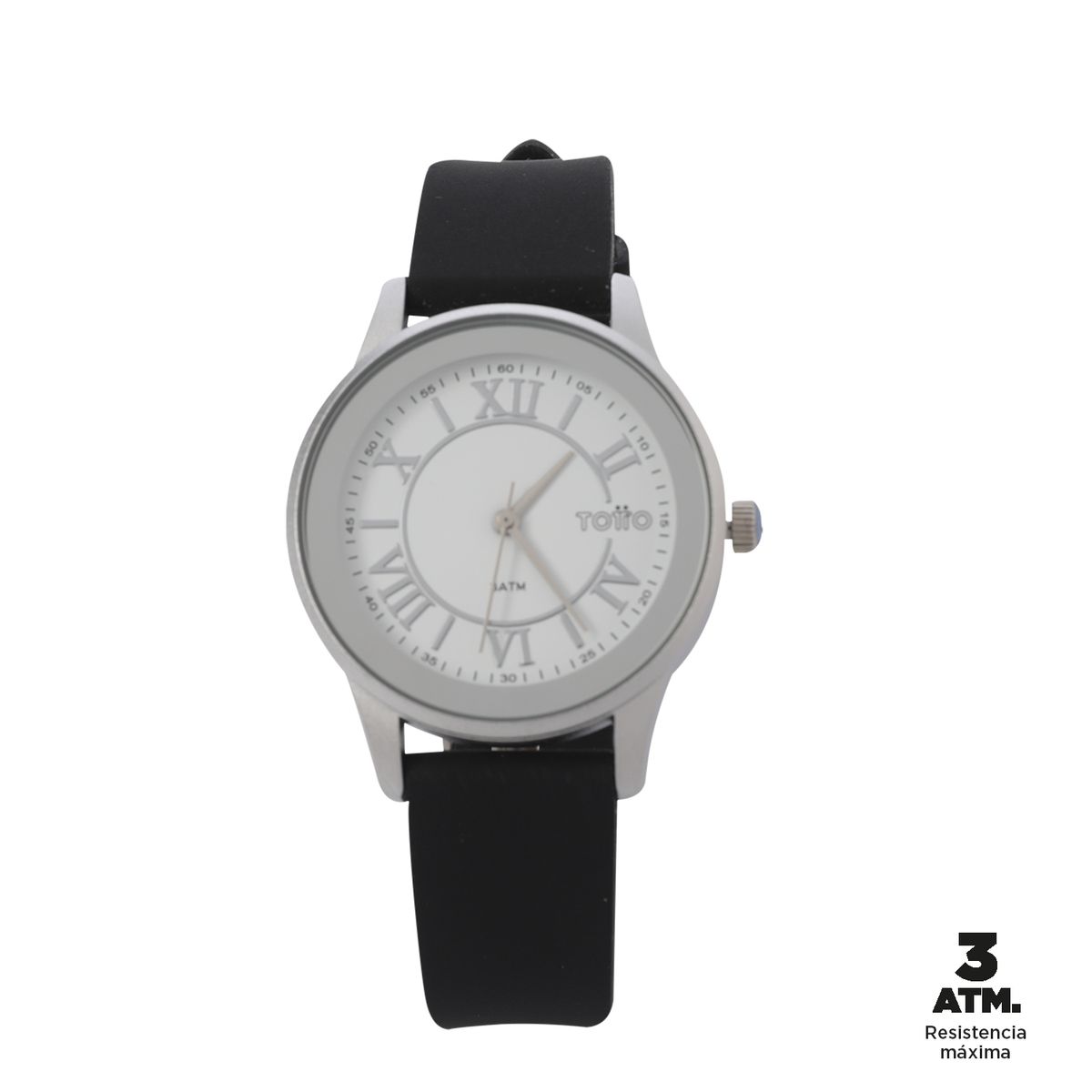 TOTTO - Reloj Análogo Para Mujer Negro Hanna Totto