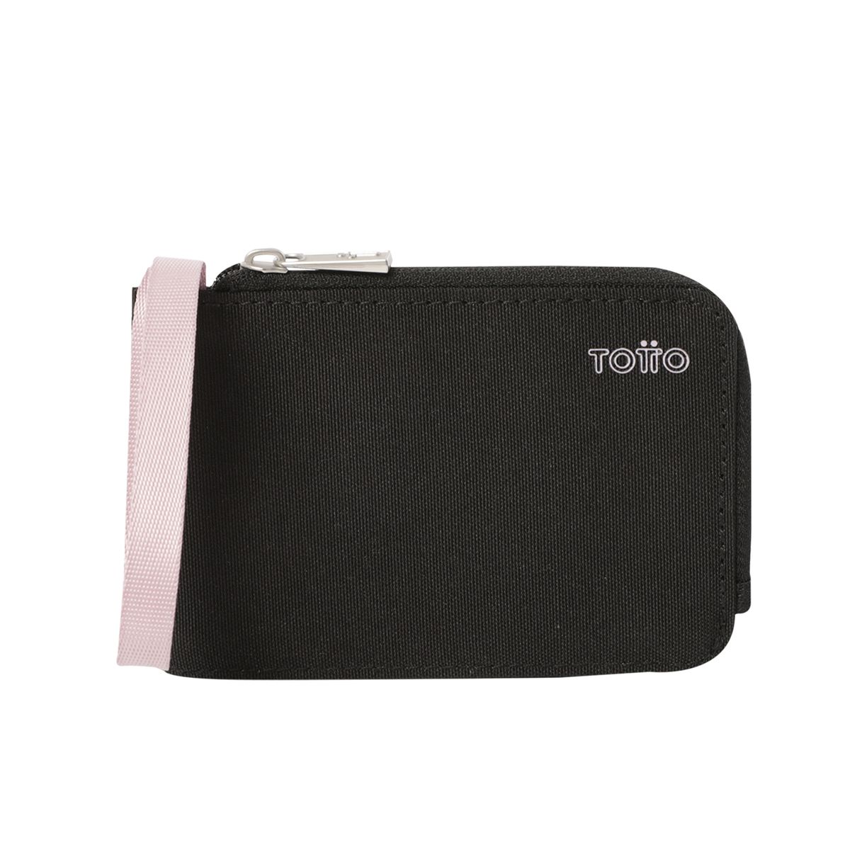 TOTTO - Billetera Monedero Para Mujer Negro Niza Totto