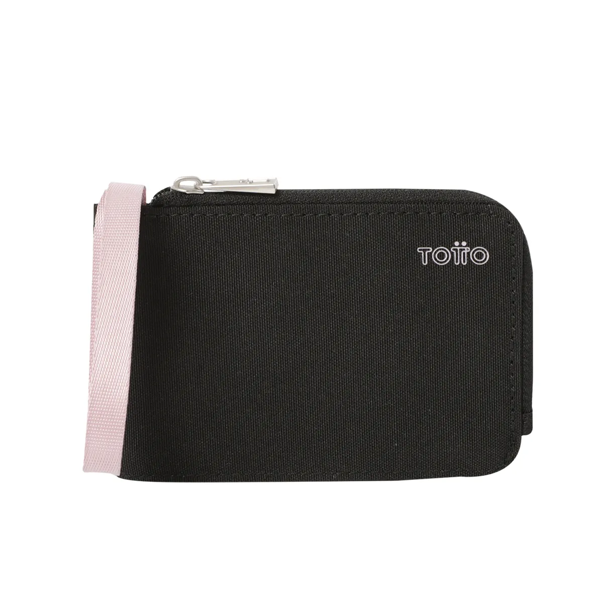 TOTTO - Billetera Monedero Para Mujer Negro Niza Totto