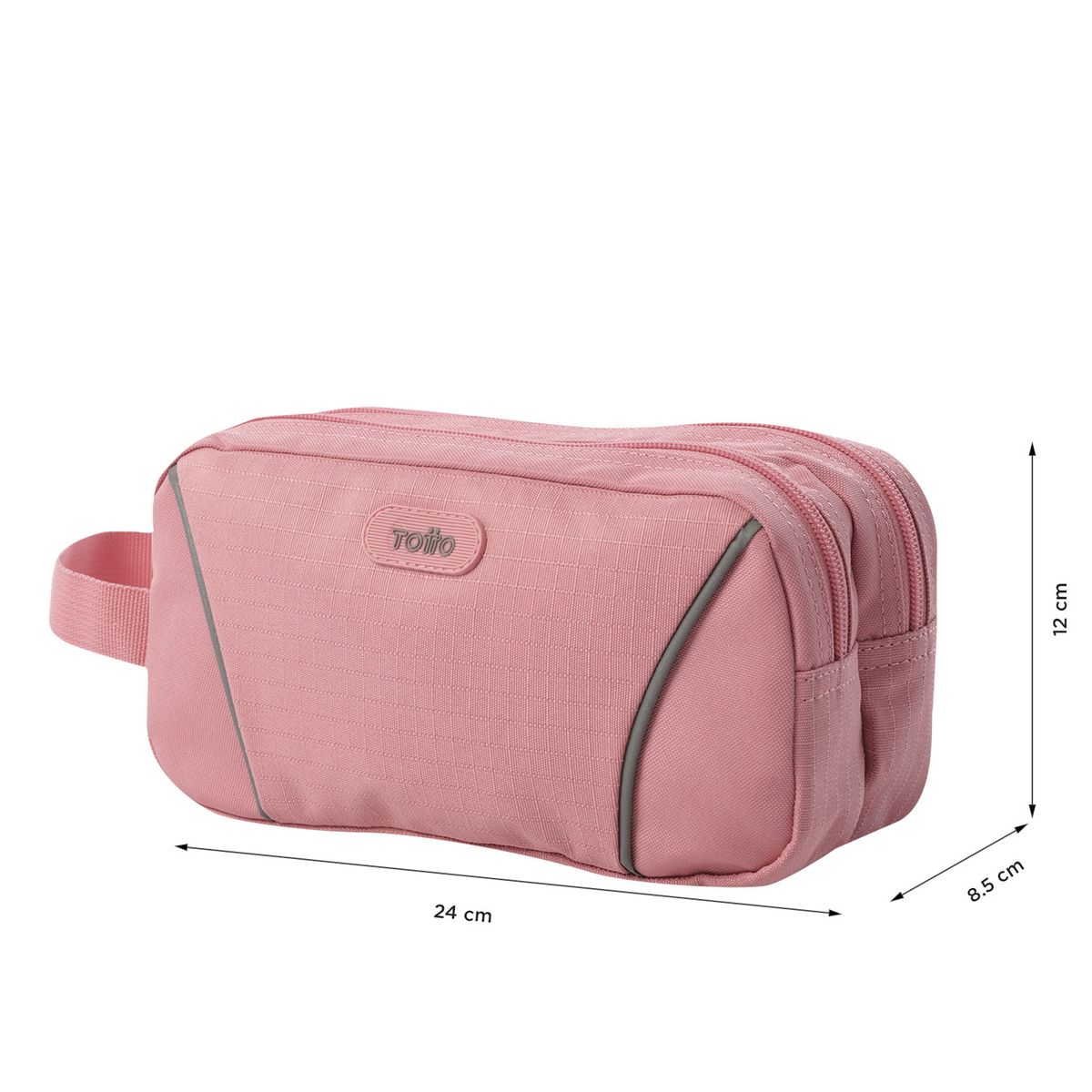 TOTTO - Multiuso CartucheraPara Mujer Rosa Claro Zurich Totto