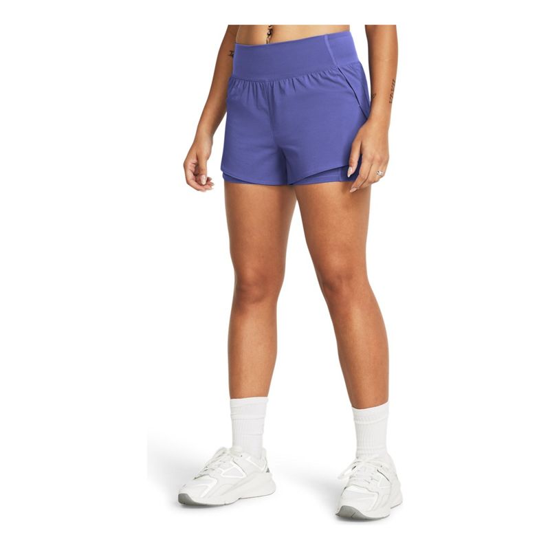 UNDER ARMOUR - Short Mujer UNDER ARMOUR FLEX WOVEN 2 IN 1 SH Purpura UNDER ARMOUR.