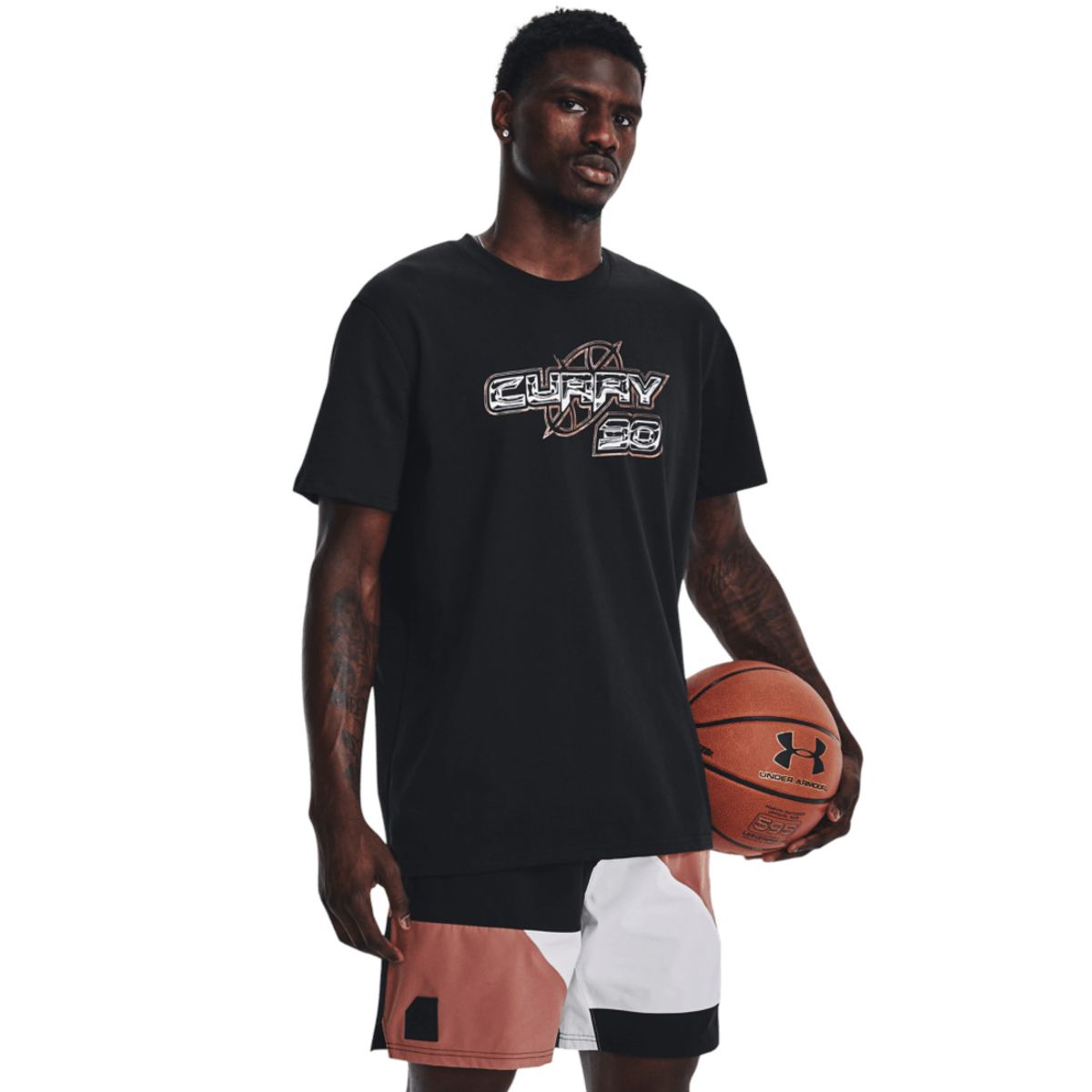 UNDER ARMOUR - Camiseta Hombre UNDER ARMOUR UA CURRY 30 HEAVYWEI Negro UNDER ARMOUR.