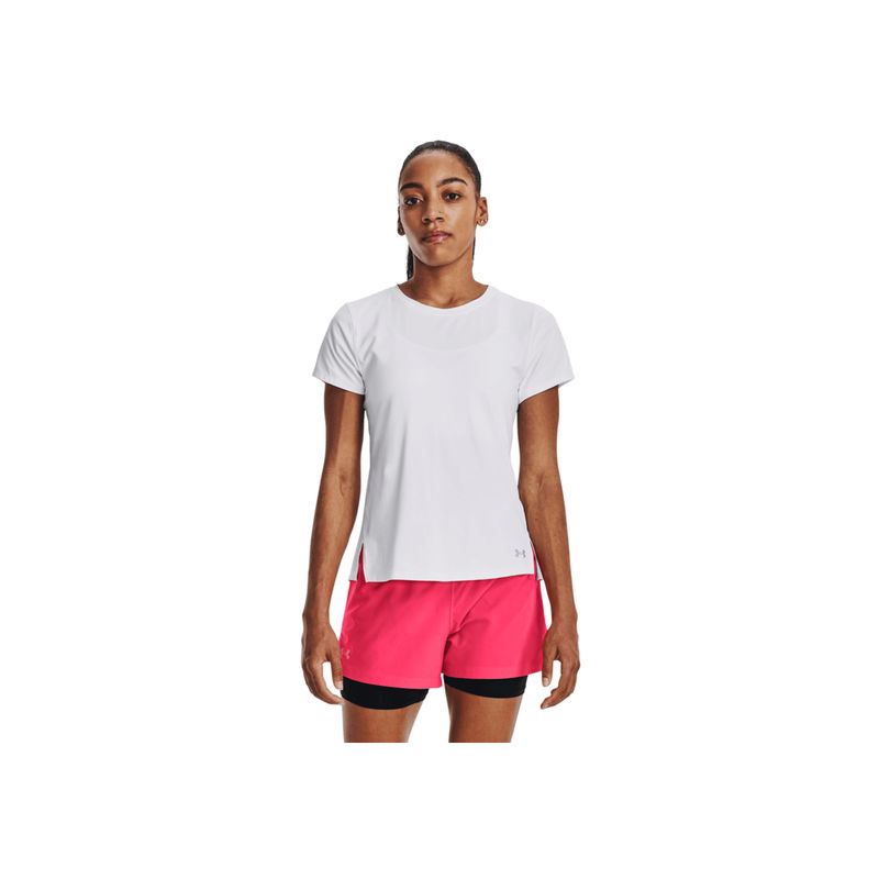 UNDER ARMOUR - Camiseta Mujer UNDER ARMOUR UA ISO-CHILL LASER T Blanco UNDER ARMOUR.