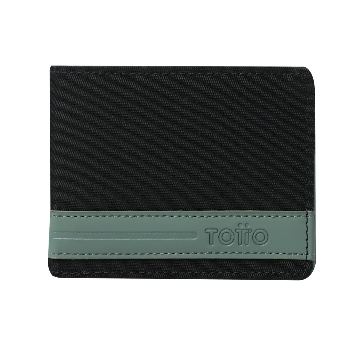 TOTTO - Billetera Rfid Para Hombre  Vlideri Negro Totto