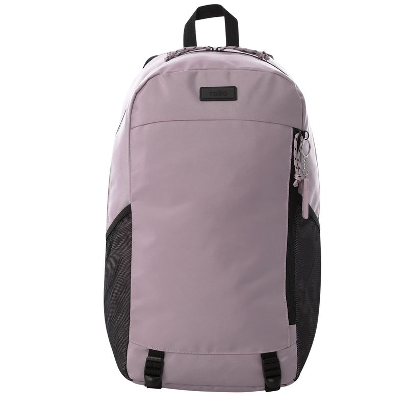 TOTTO - Morral Mochila Para Mujer Porta Pc Violeta Claro Rambo Totto