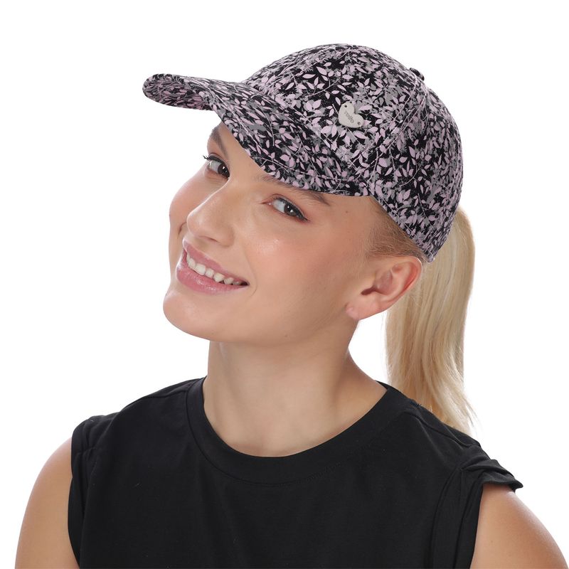 TOTTO - Gorra Beisbolera Para Mujer Negro Prespa Totto