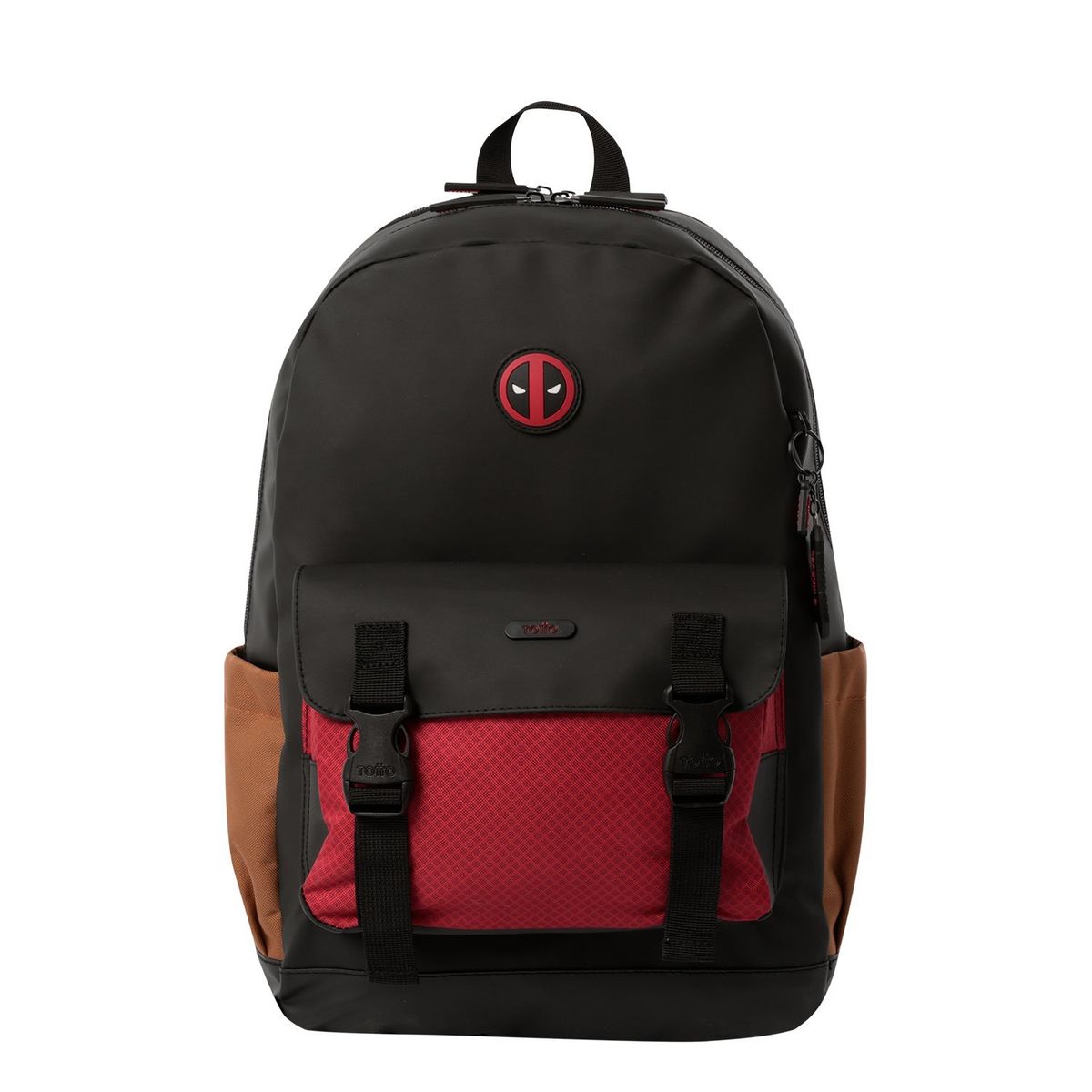 TOTTO - Morral Mochila Para Hombre Porta Pc Dead Pool Totto