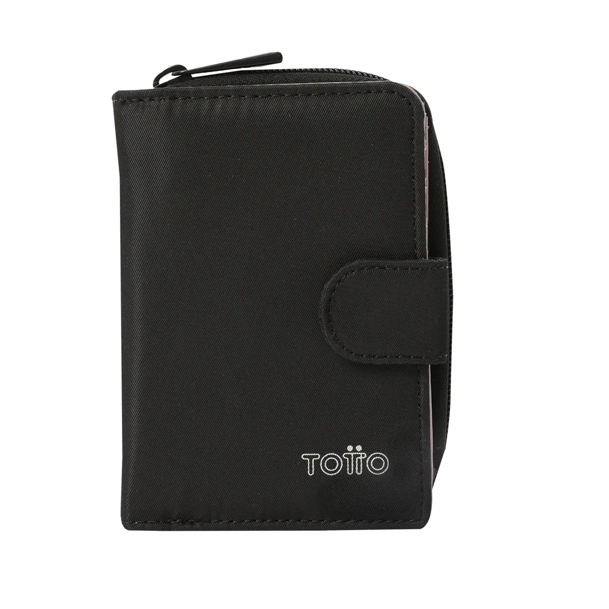 TOTTO - Billetera Rfid Para Mujer Negro Daintty Totto
