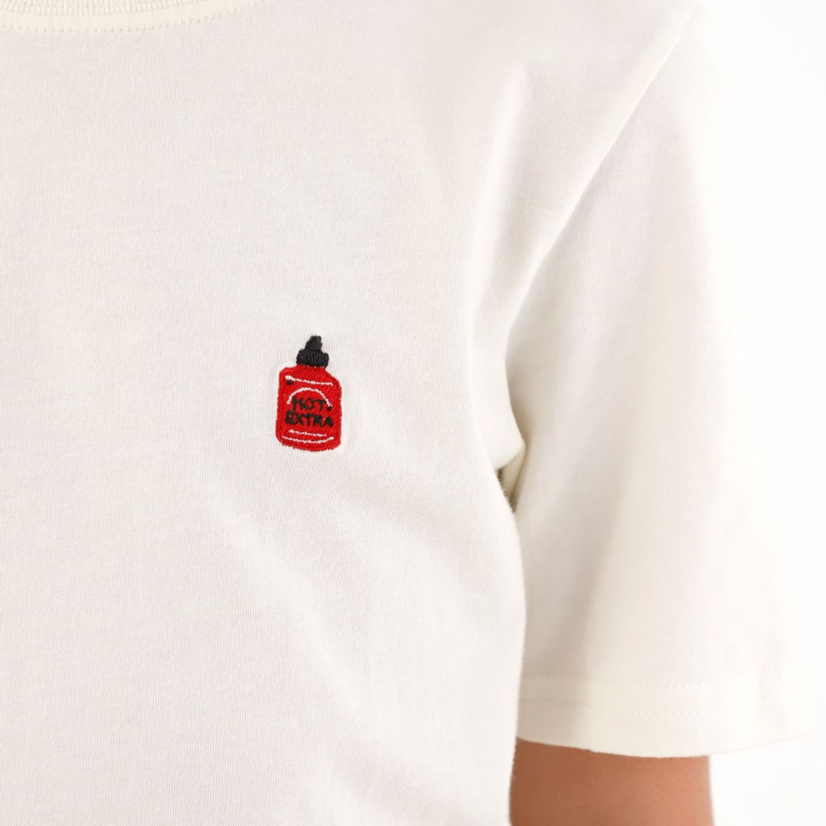 TENNIS - Camiseta con bordado localizado crudo para niño