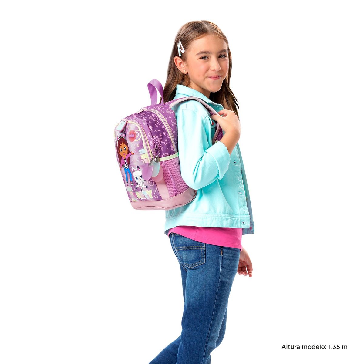 TOTTO - Morral Mochila Escolar Para Niña Gabbys Party M Totto