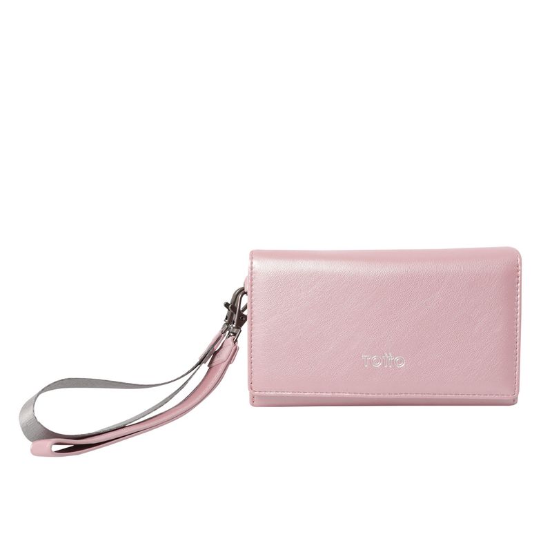 TOTTO - Billetera Rfid Para Mujer Violeta Claro Style Don Totto