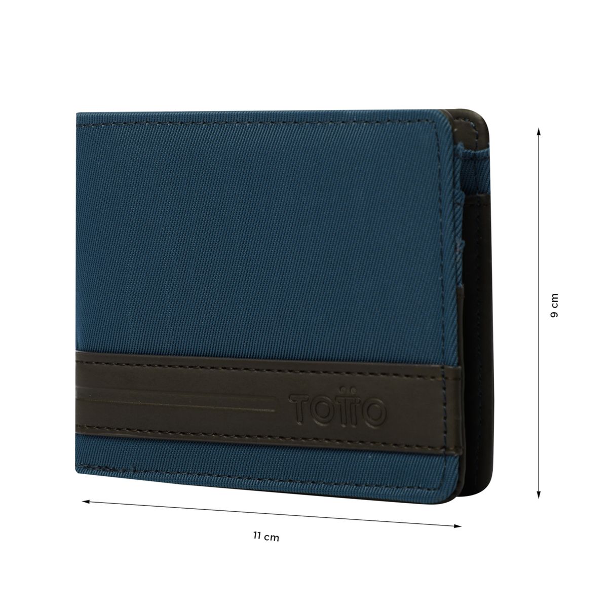 TOTTO - Billetera Rfid Para Hombre Azul Vlideri Totto