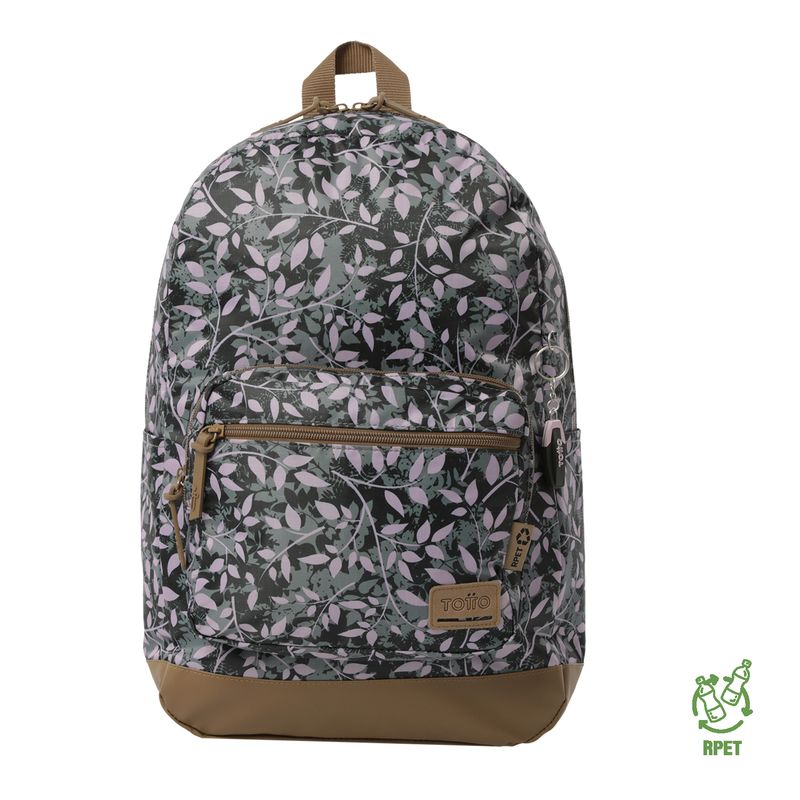 TOTTO - Morral Mochila Porta Pc Para Mujer  Negro Tocax Totto