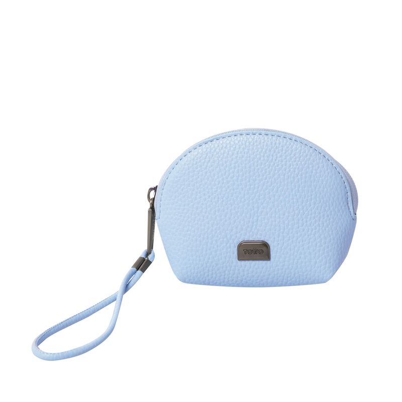 TOTTO - Billetera Monedero Para Mujer Azul Claro Smooth Dal Totto