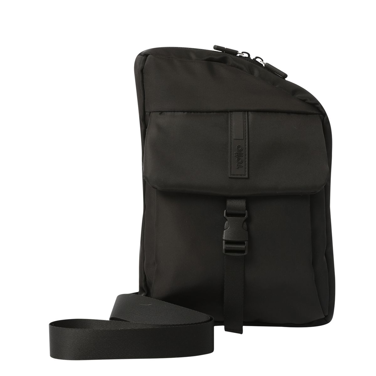 TOTTO - Bolso Manos Libres Para Hombre Porta Tablet Negro TTB Totto