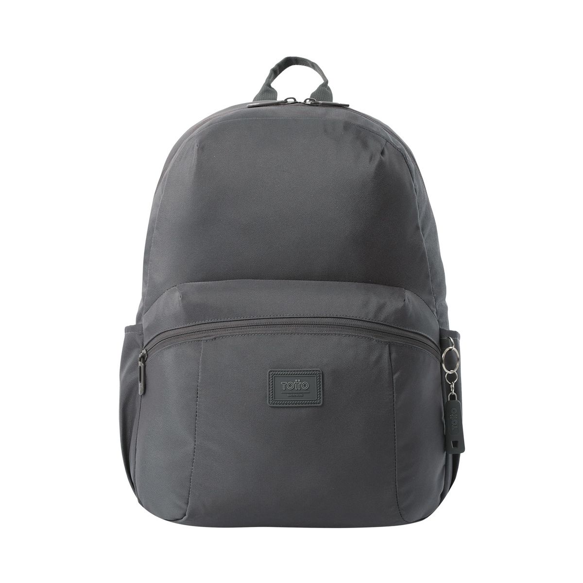 TOTTO - Morral Mochila Para Hombre Porta Pc Gris Oscuro Trik M Totto