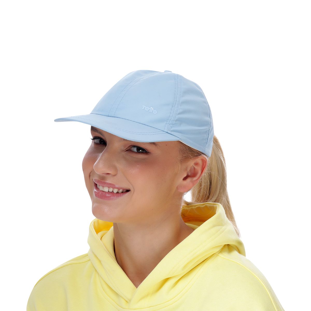TOTTO - Gorra Beisbolera Para Mujer Azul Claro Nai Totto
