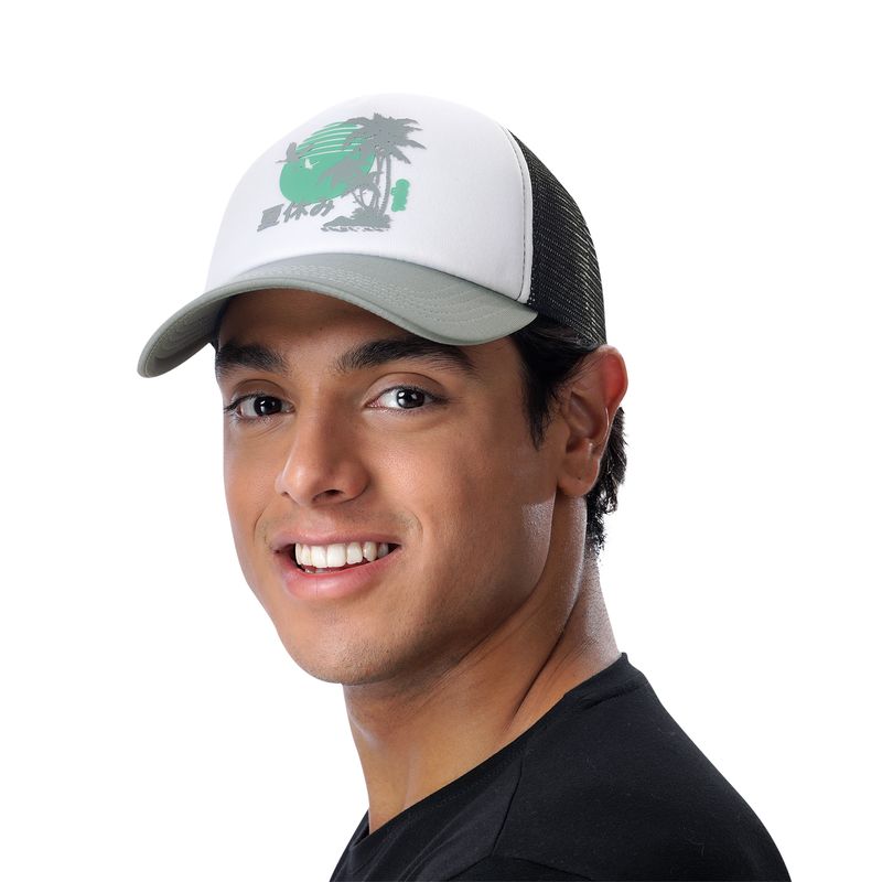 TOTTO - Gorra Tipo Camionera Para Hombre Gris Oscuro Atlasy Totto