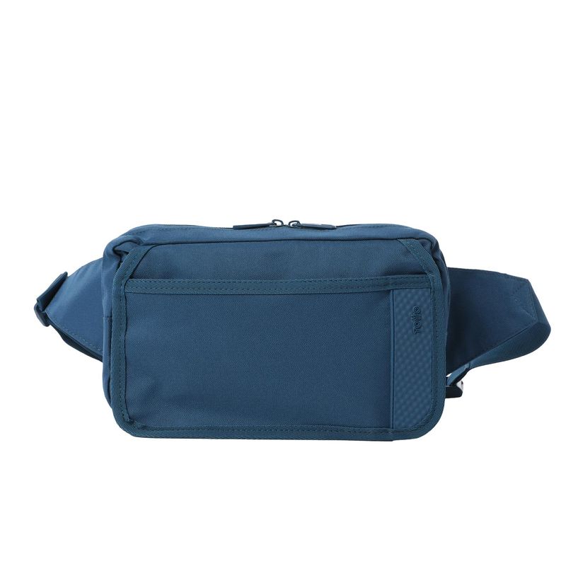TOTTO - Canguro Riñonera Para Hombre Azul Petroleo Chill Bee Totto