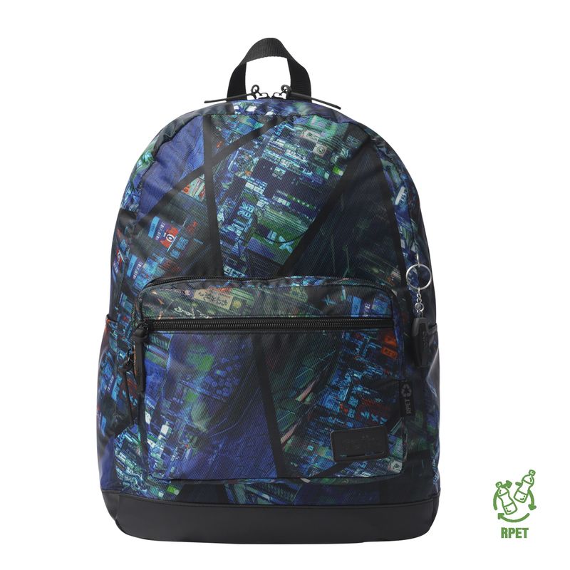 TOTTO - Morral Mochila Porta Pc Para Hombre Azul Tocax Totto