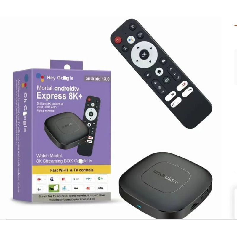 GENERICO - TV BOX ANDROID TV MORTAL 1 2X16 GB