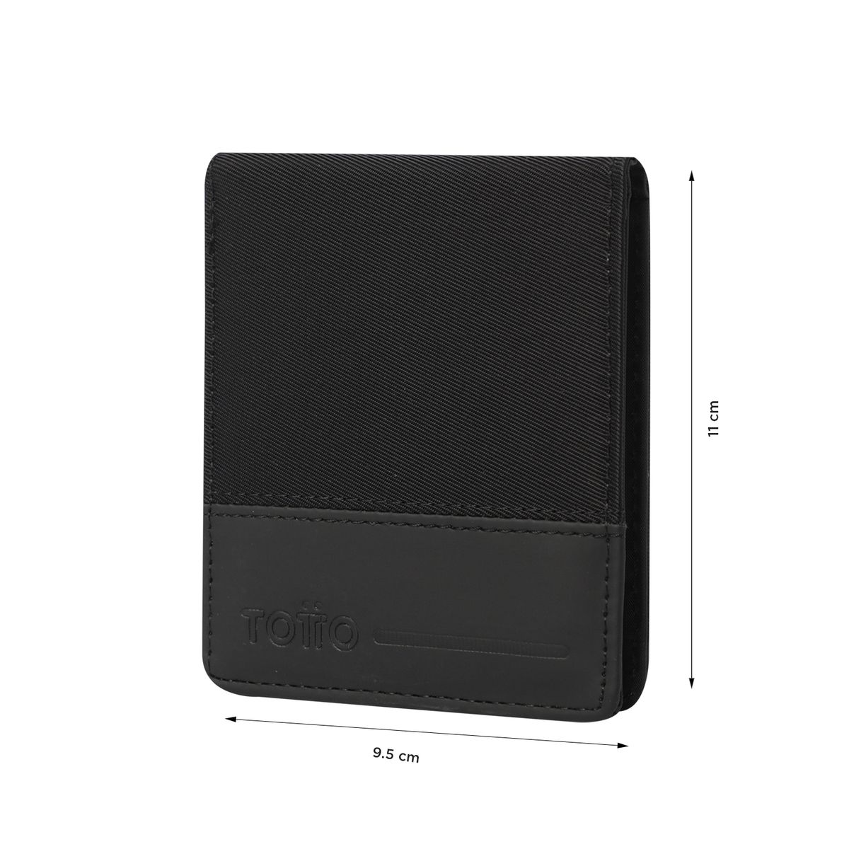 TOTTO - Billetera Para Hombre Rfid Negro Dagoba Totto