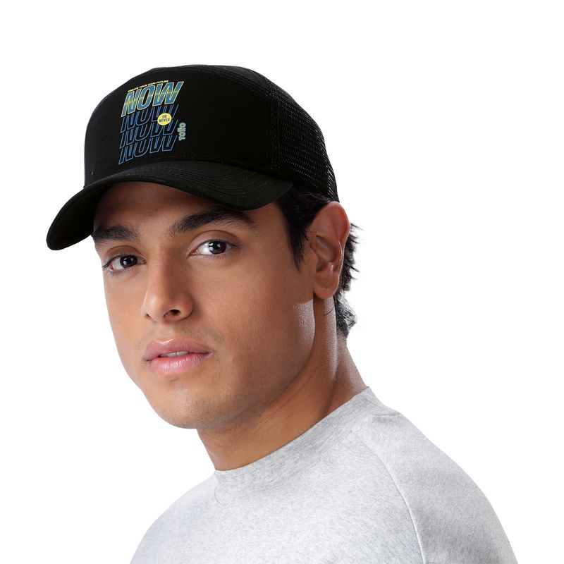 TOTTO - Gorra Tipo Camionera Para Hombre Negro Mutty Totto