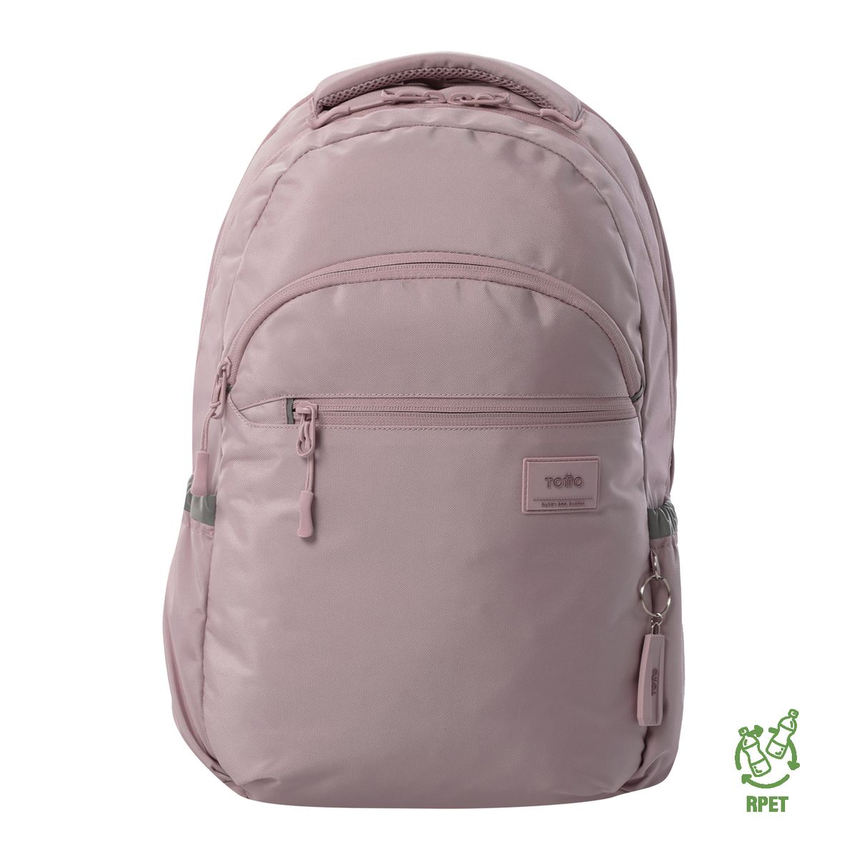 TOTTO - Morral Mochila Para Mujer Porta Pc Violeta Claro Indo Totto