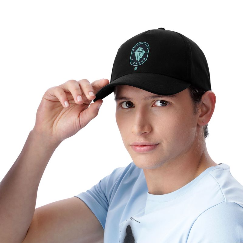 TOTTO - Gorra Beisbolera Filtro UV Para Hombre Negro Tolon Totto