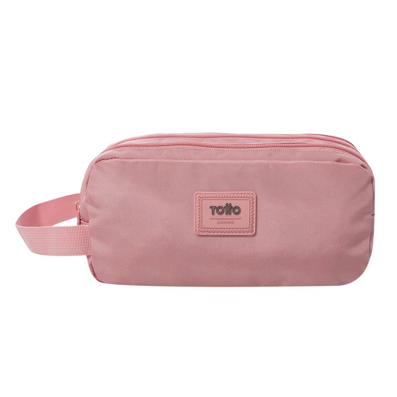 TOTTO - Multiuso Cartuchera Para Mujer Rosa Claro Trik Totto