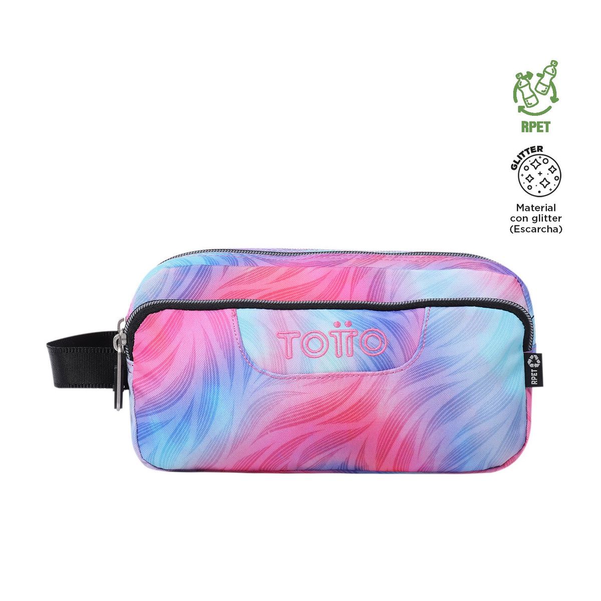 TOTTO - Multiuso Cartuchera Mujer Agapec Glitter Totto