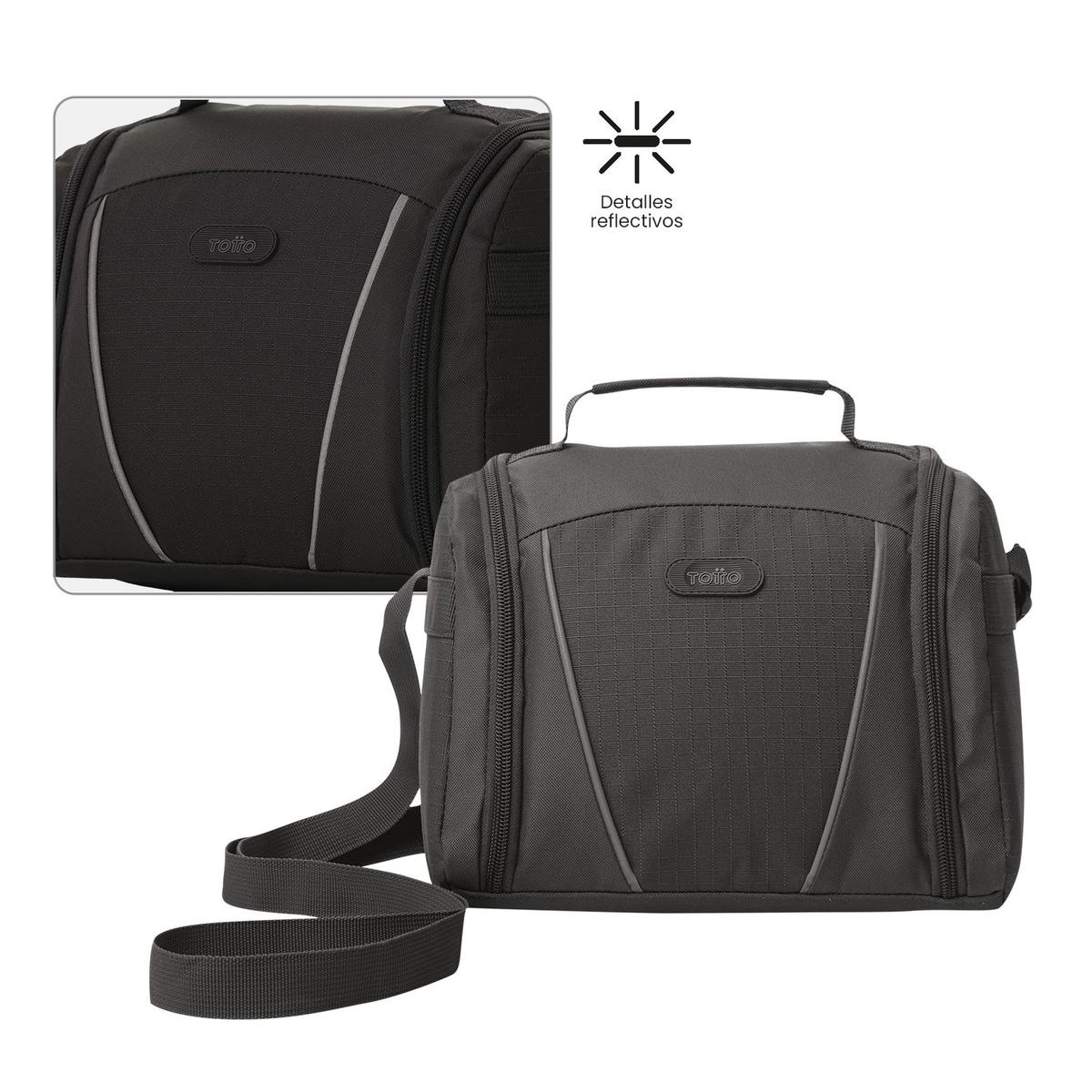 TOTTO - Portacomida Térmica Lonchera Hombre Devry Totto