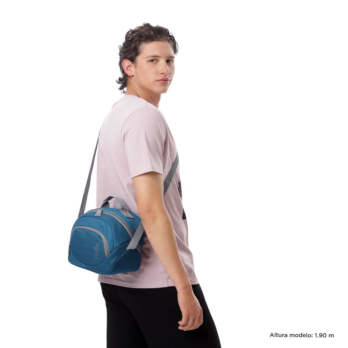 TOTTO - Lonchera Térmica con Portacomida Para Hombre Cumbal Totto