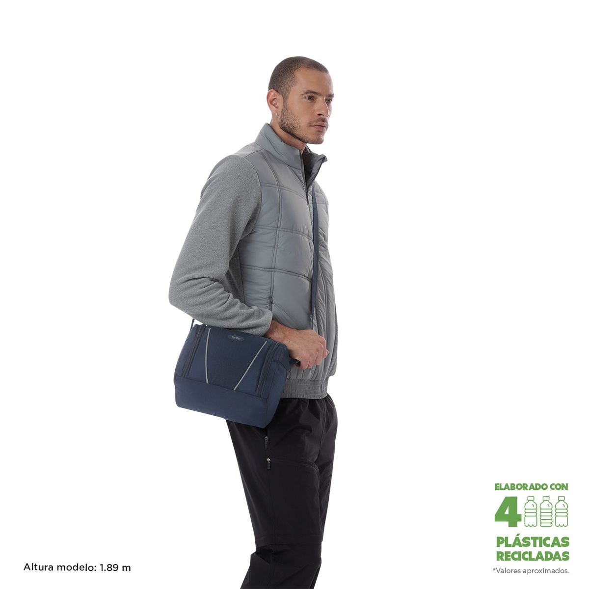 TOTTO - Lonchera Hombre Devry Portacomida Térmica Totto